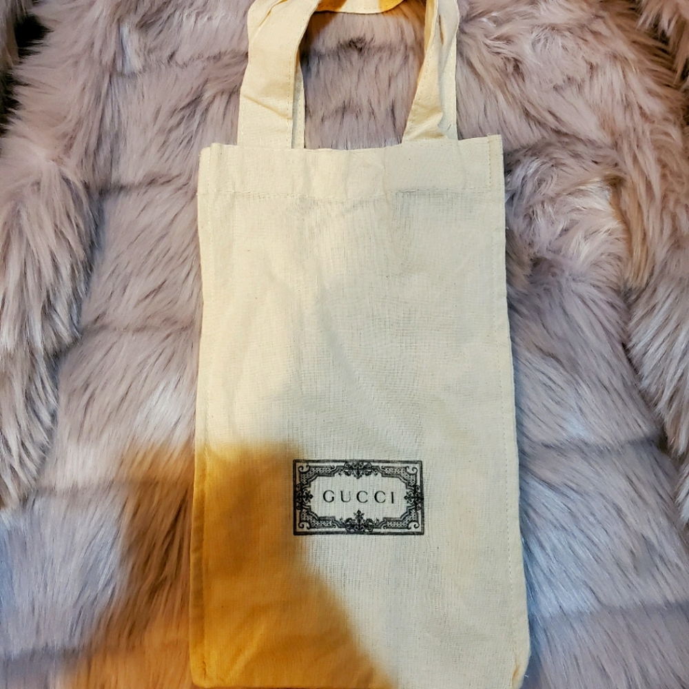 Authentic Gucci organic cotton canvas tote - Picture 1 of 6